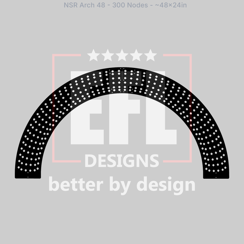 CORO - EFL Designs - NSR Arch 48 - 300 Pixels