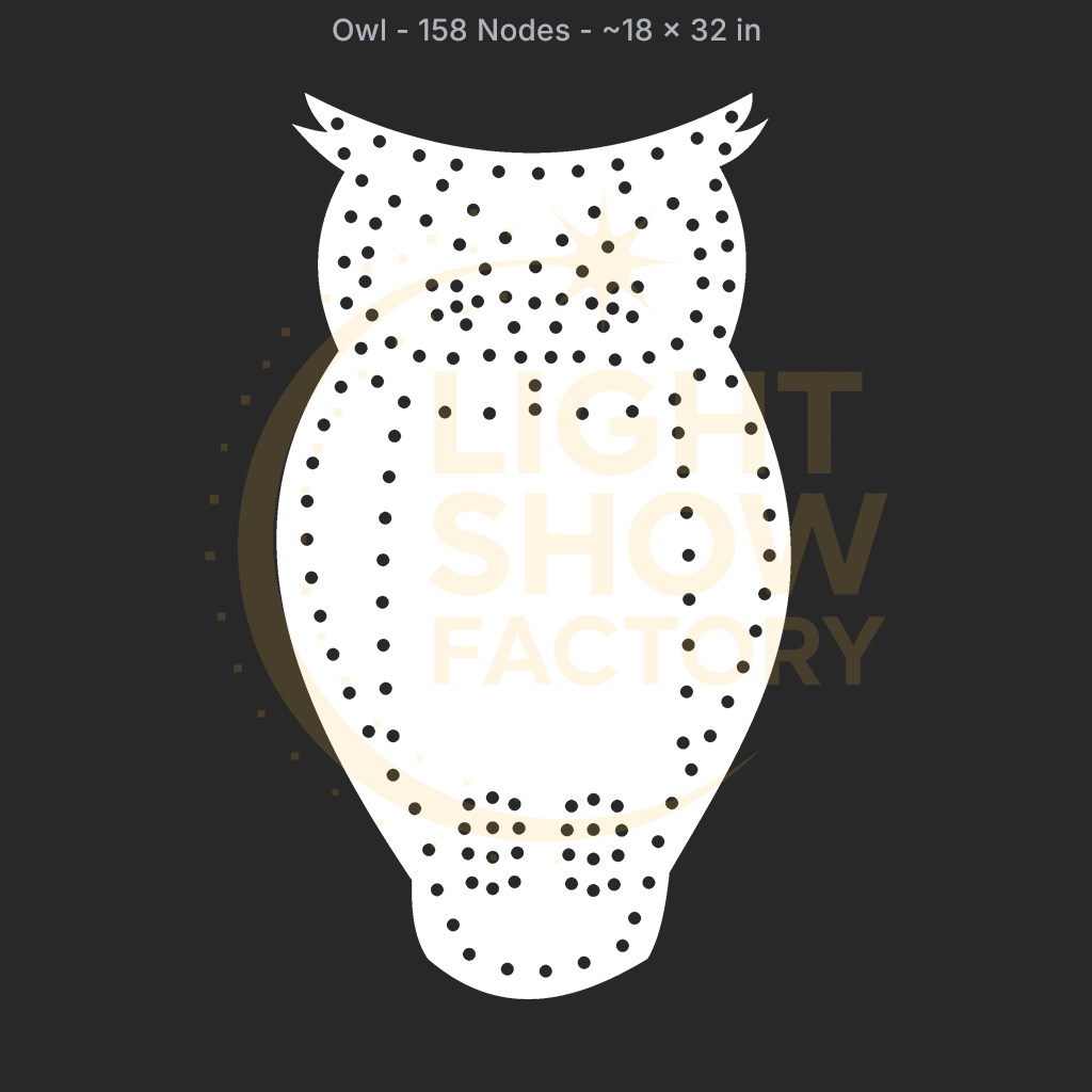 CORO - Owl - 158 Pixels