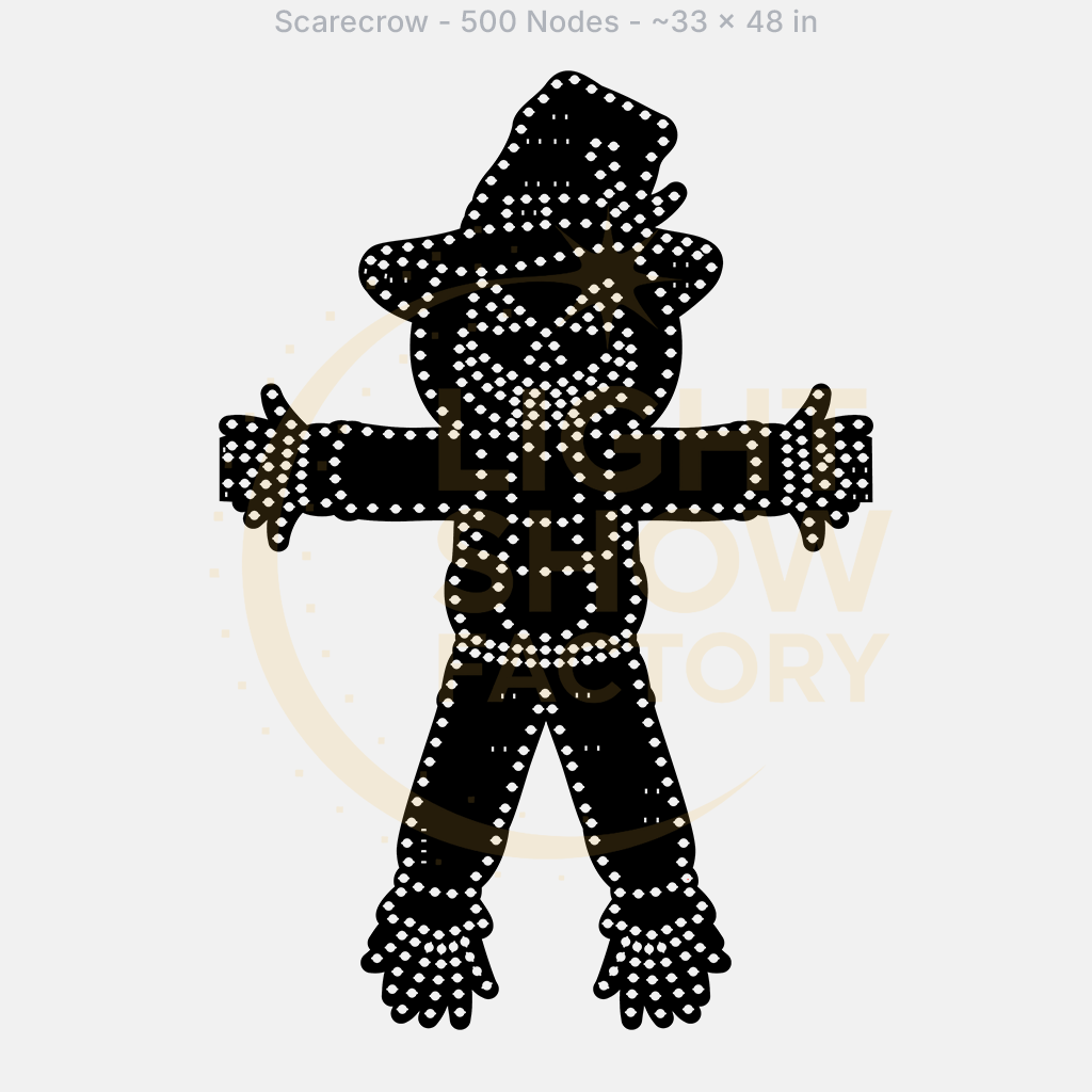 CORO - Scarecrow Display - 1450 Pixels