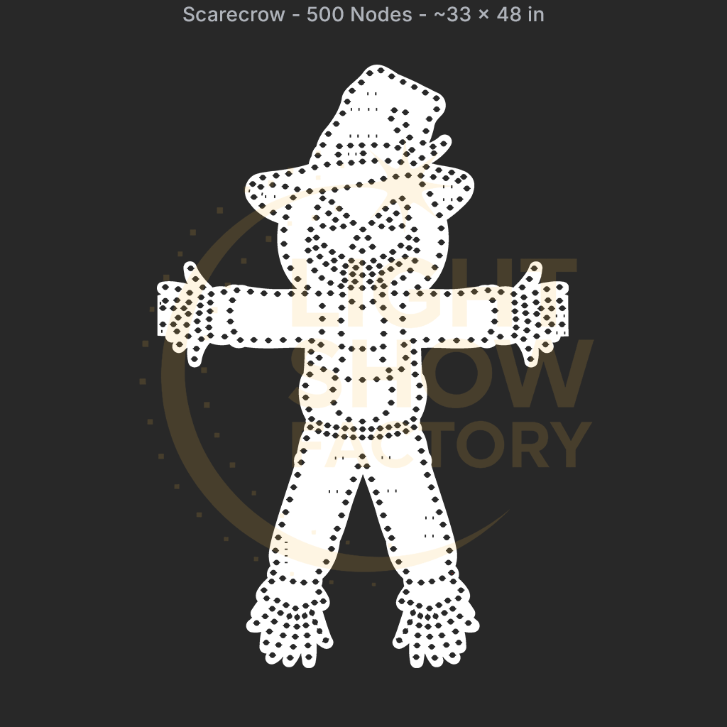 CORO - Scarecrow Display - 1450 Pixels