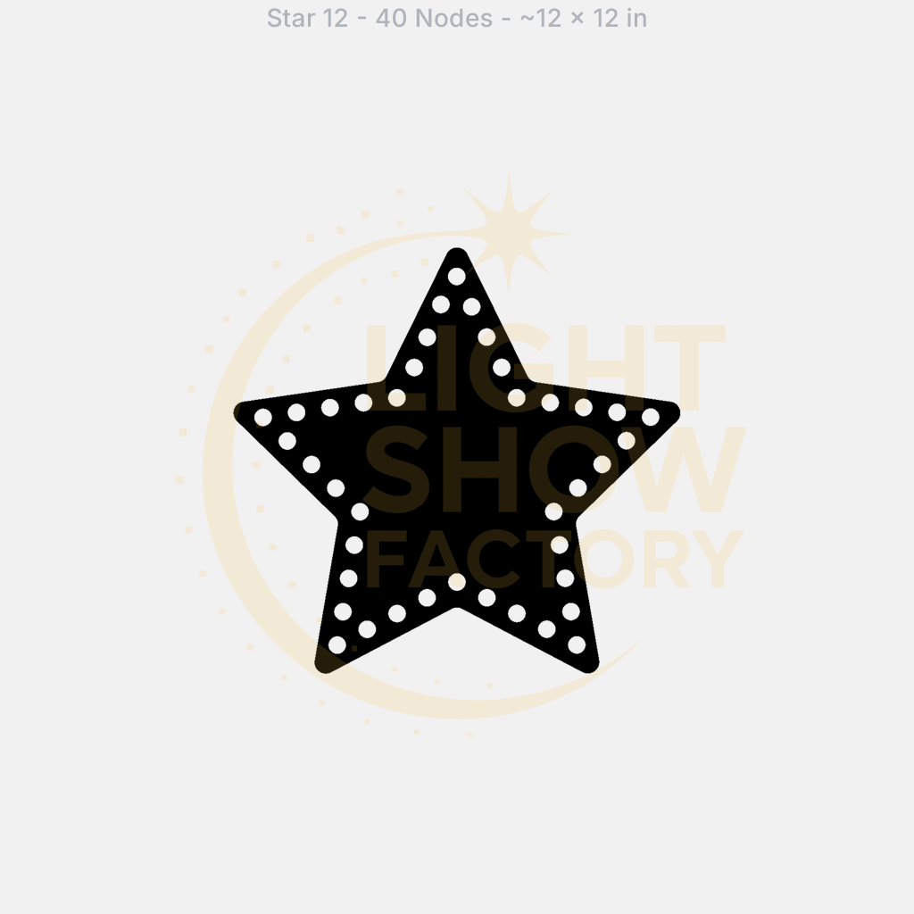CORO - Star 12 - 40 Pixels