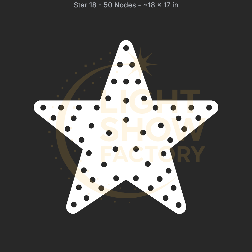 CORO - Star 18 - 50 Pixels