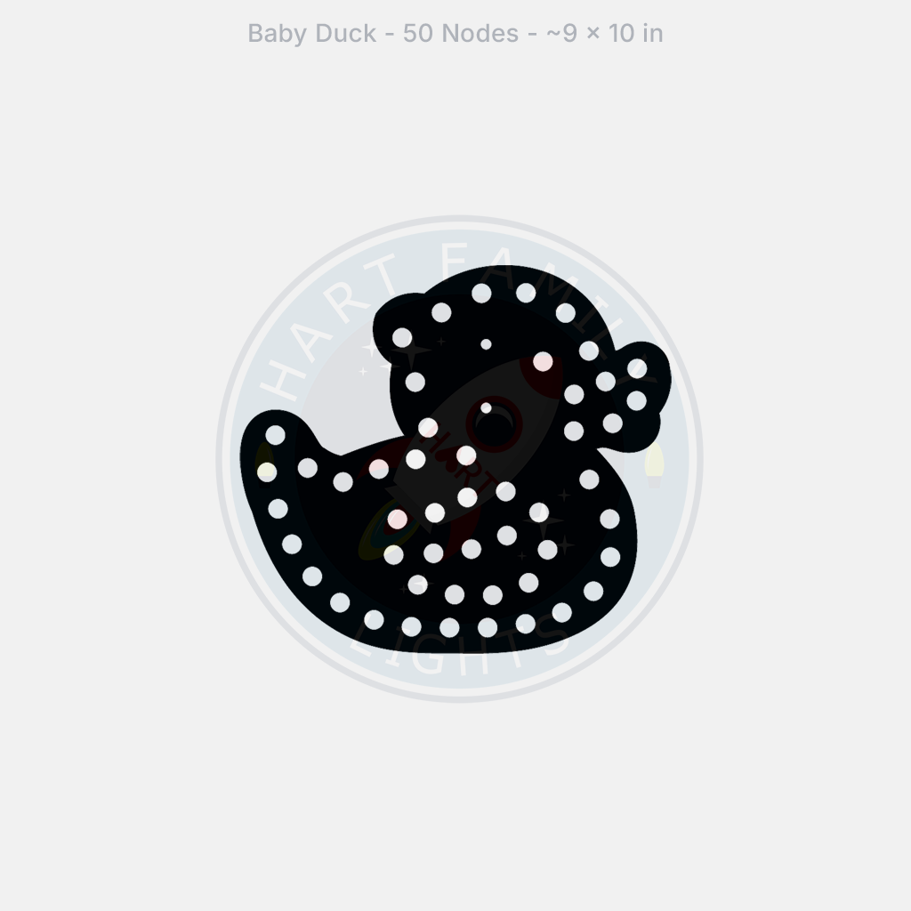 CORO - Hart Family Lights - Baby Duck - 50 Pixels