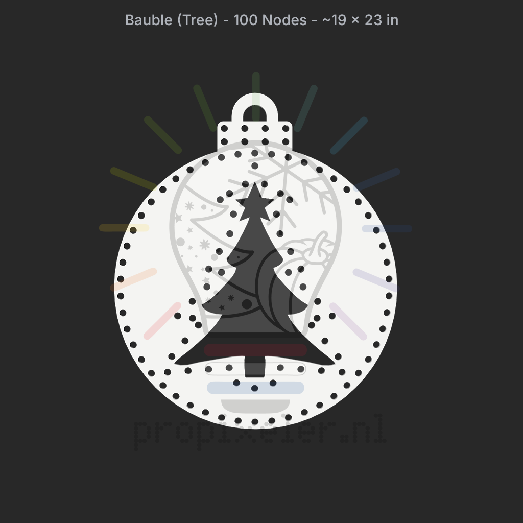 CORO - ProPixeler - Ornament  (Tree) - 100 Pixels
