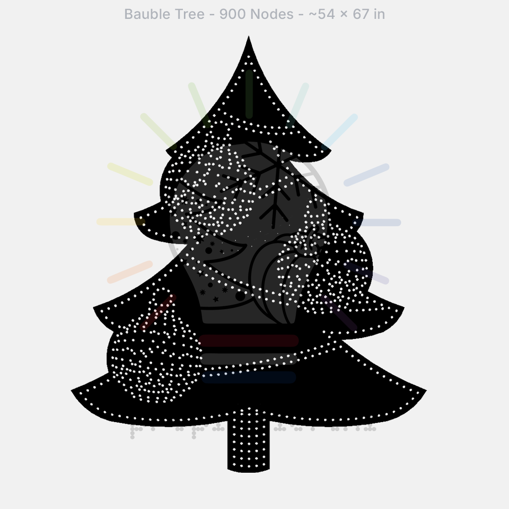CORO - ProPixeler - Bauble Tree - 900 Pixels