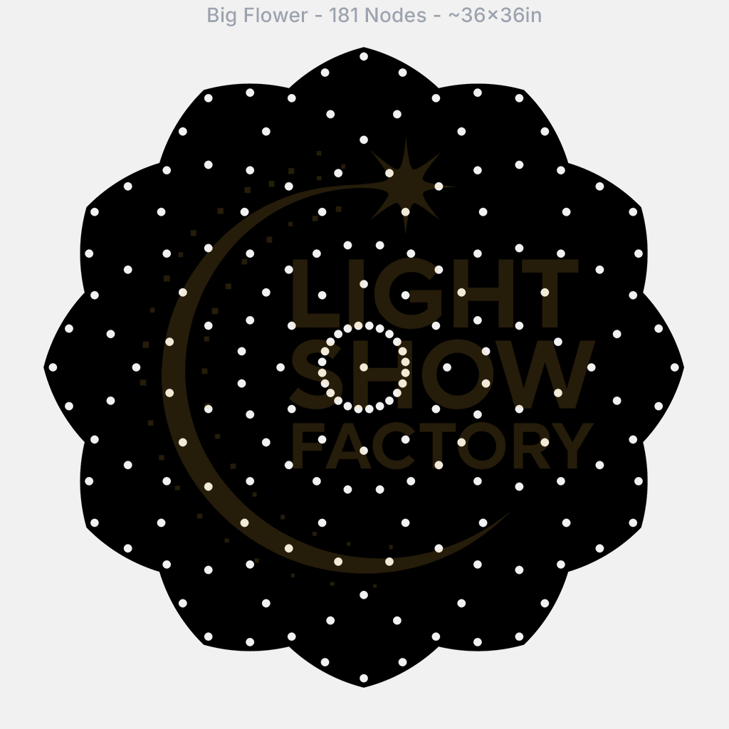 CORO - Big Flower - 181 Pixels