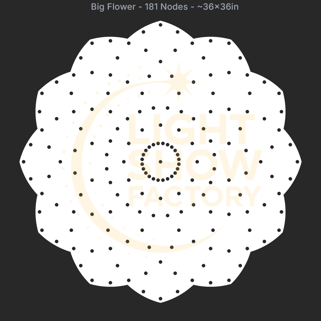 CORO - Big Flower - 181 Pixels