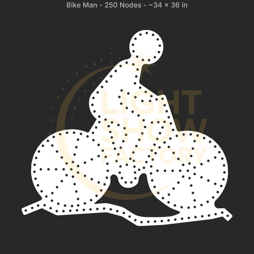 CORO - Bike Man - 250 Pixels