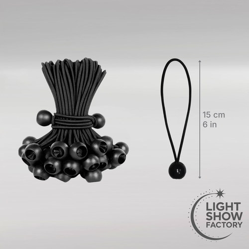 Ball Rope Bungee Cords (16 pcs)