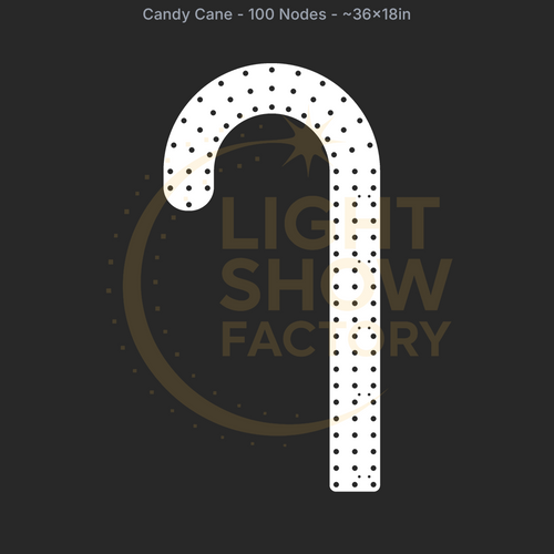 CORO - Candy Cane - 100 Pixels