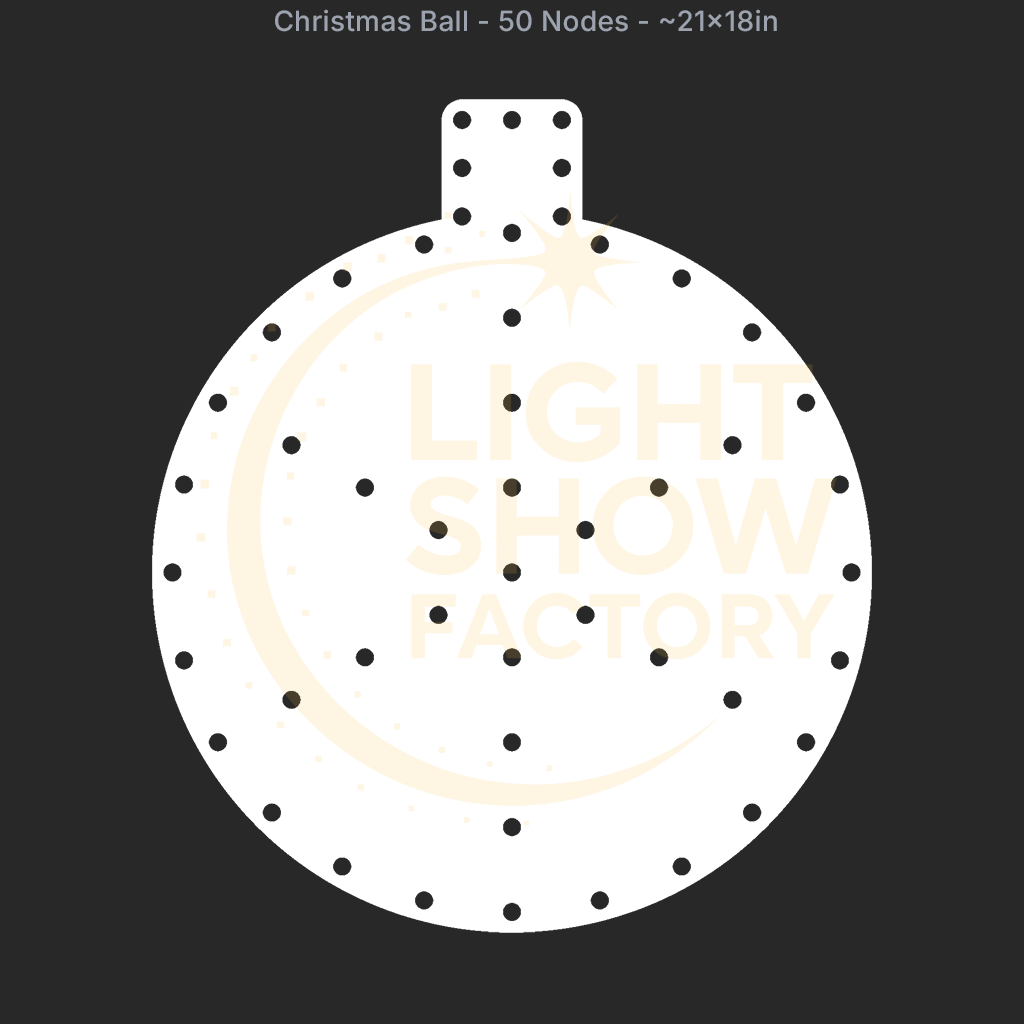 CORO - Christmas Ball - 50 Pixels