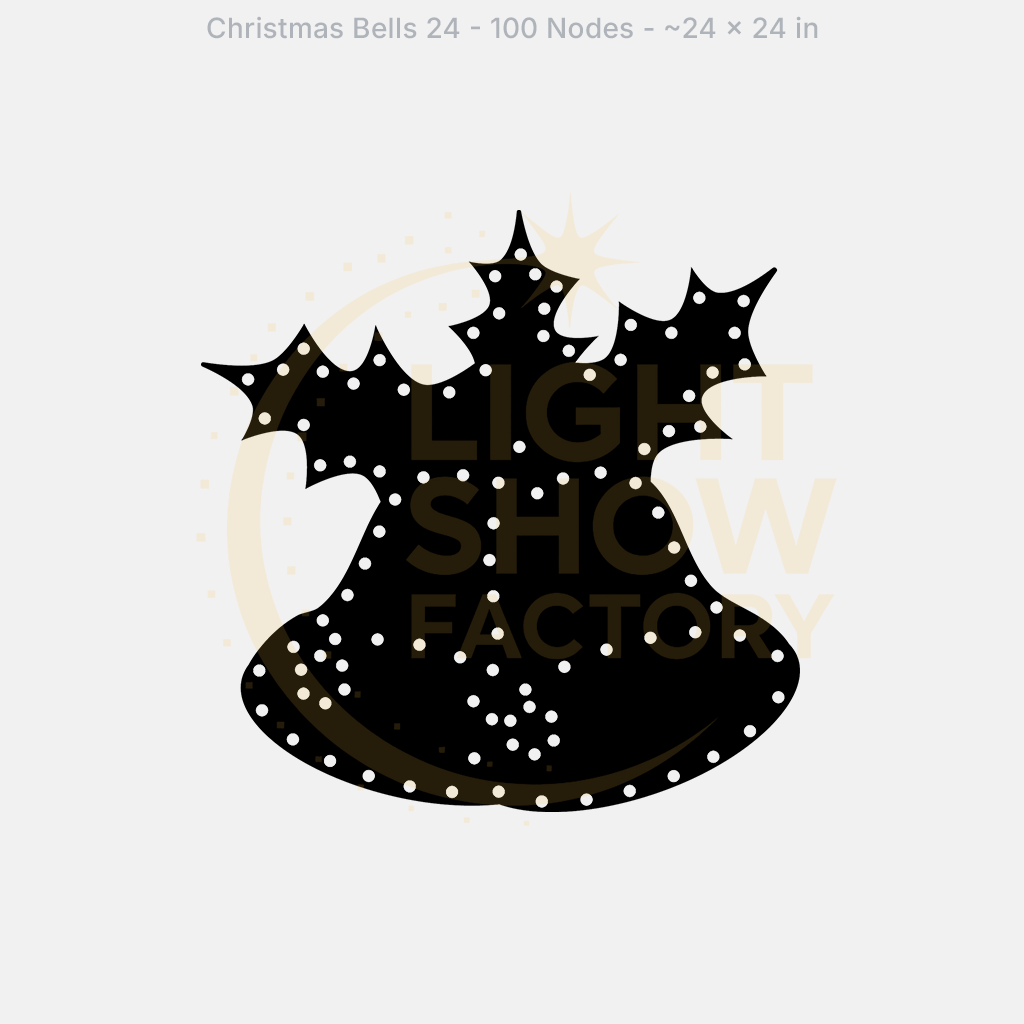 CORO - Christmas Bells 24 - 100 Pixels