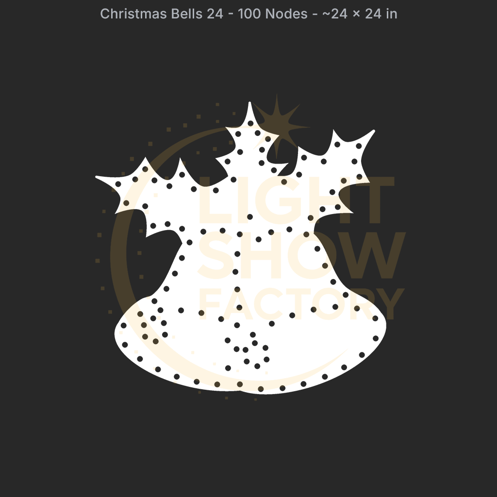 CORO - Christmas Bells 24 - 100 Pixels