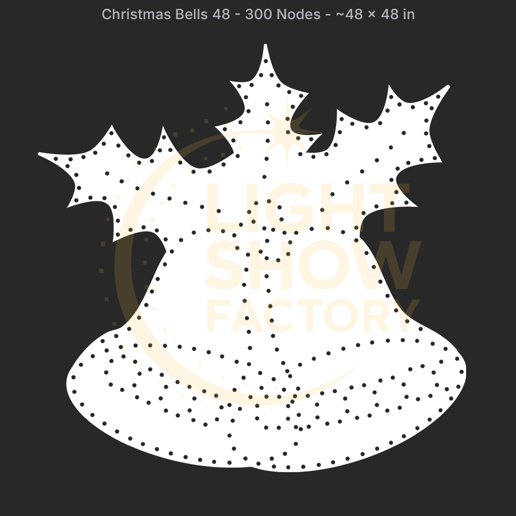 CORO - Christmas Bells 48 - 300 Pixels