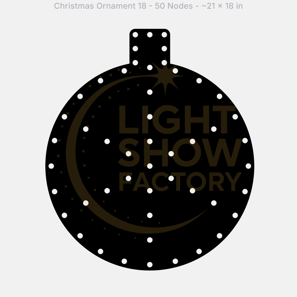 CORO - Christmas Ornament 18 - 50 Pixels