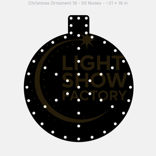 CORO - Christmas Ornament 18 - 50 Pixels