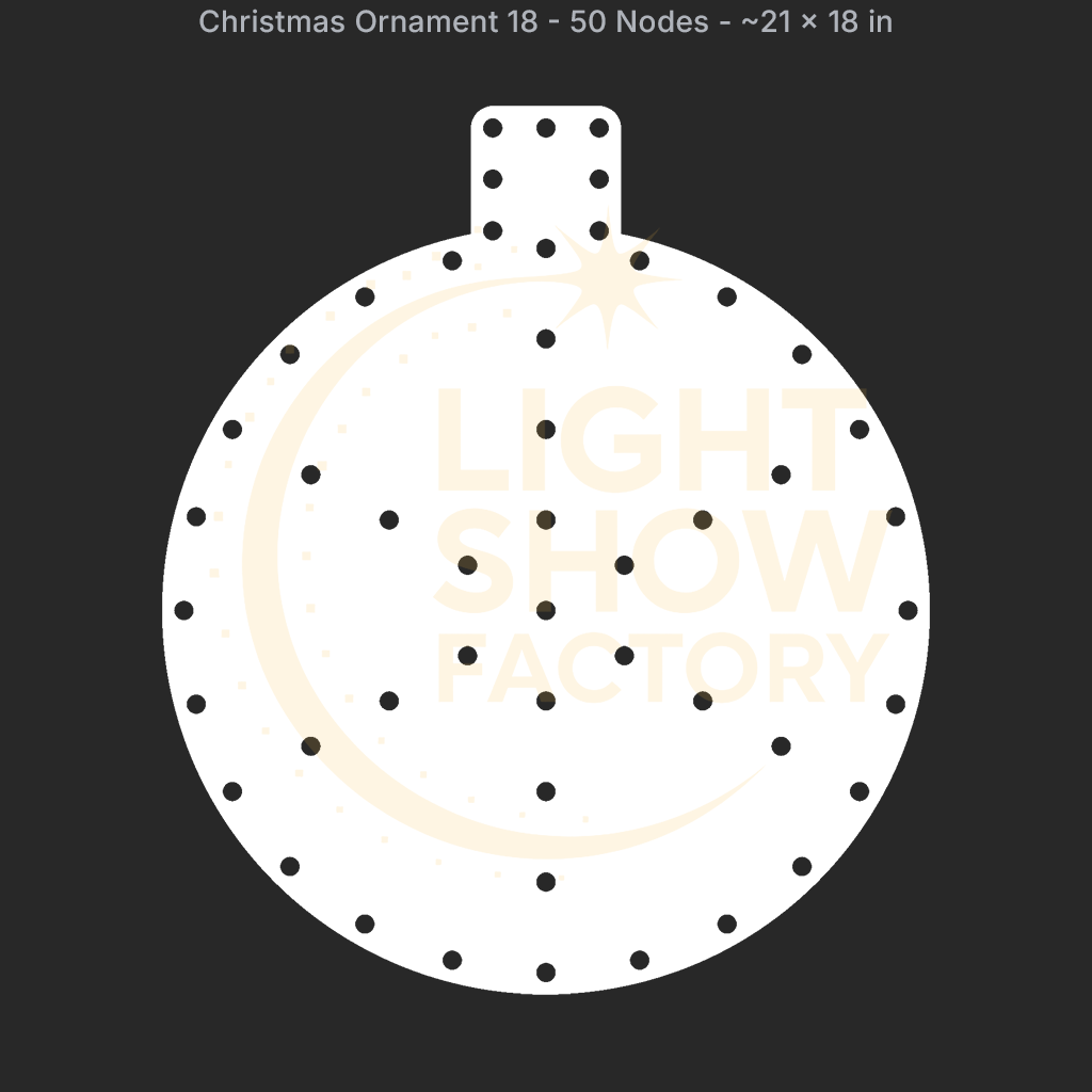 CORO - Christmas Ornament 18 - 50 Pixels