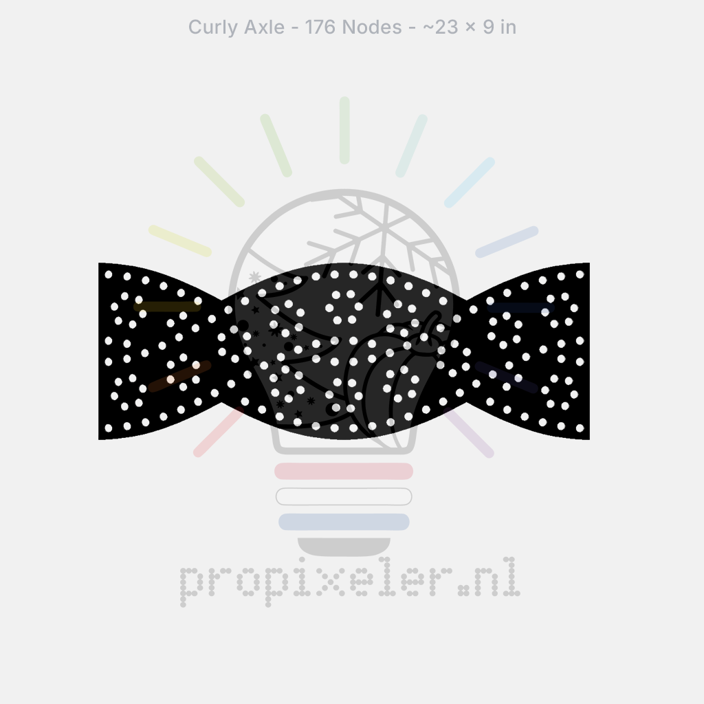 CORO - ProPixeler - Curly Axle - 176 Pixels