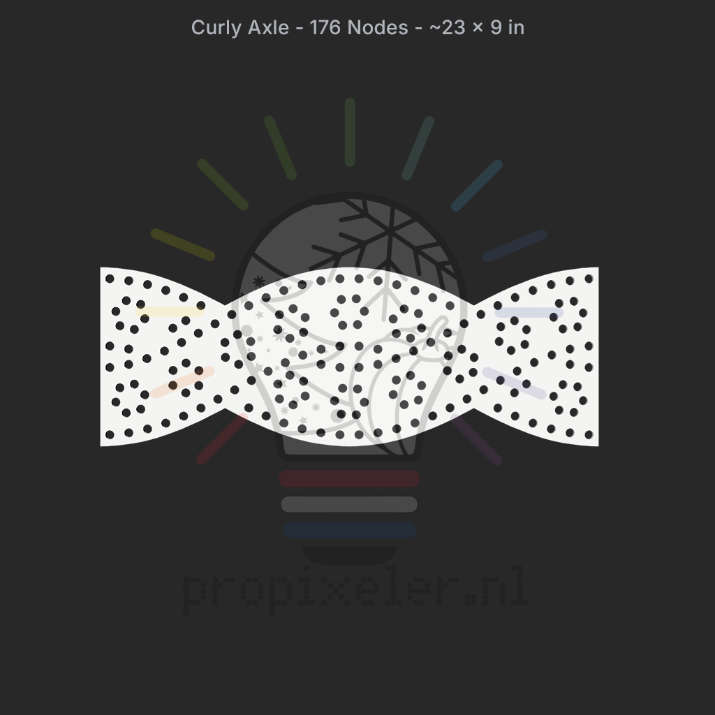 CORO - ProPixeler - Curly Axle - 176 Pixels
