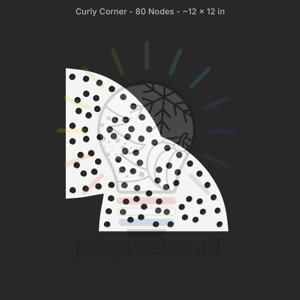 CORO - ProPixeler - Curly Corner - 80 Pixels