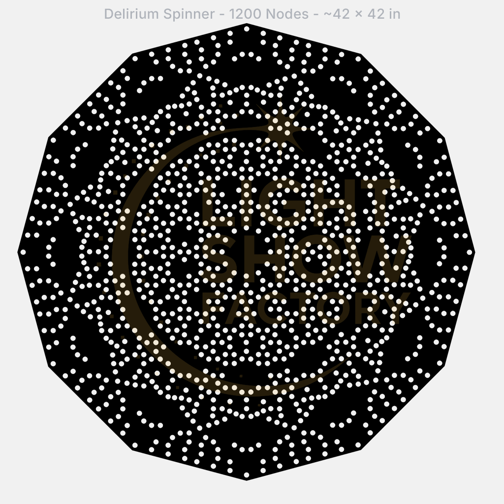 CORO – Delirium Spinner - 1200 Pixels