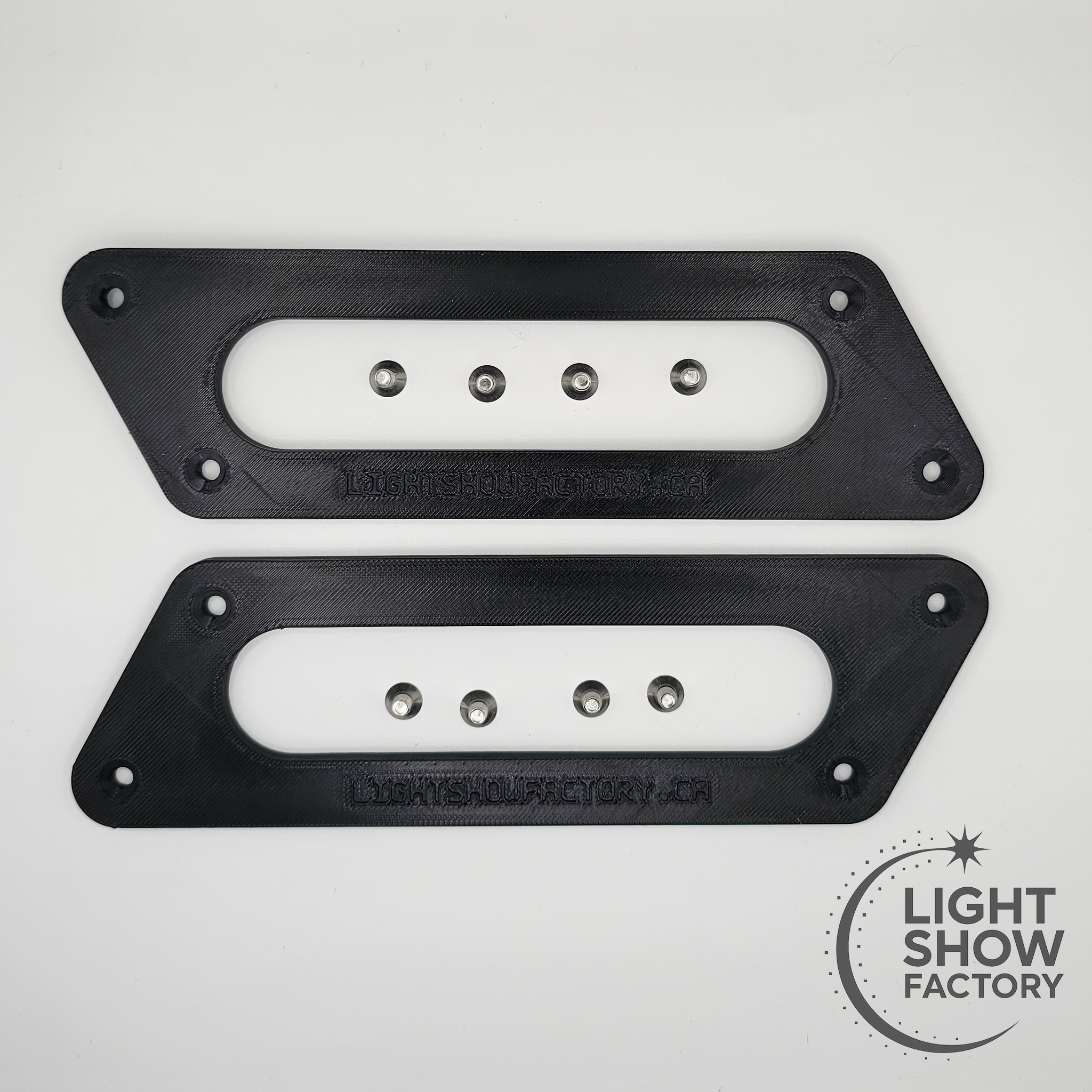 Dual-Stack Mounting Brackets for Mean Well LRS-350 Power Supplies