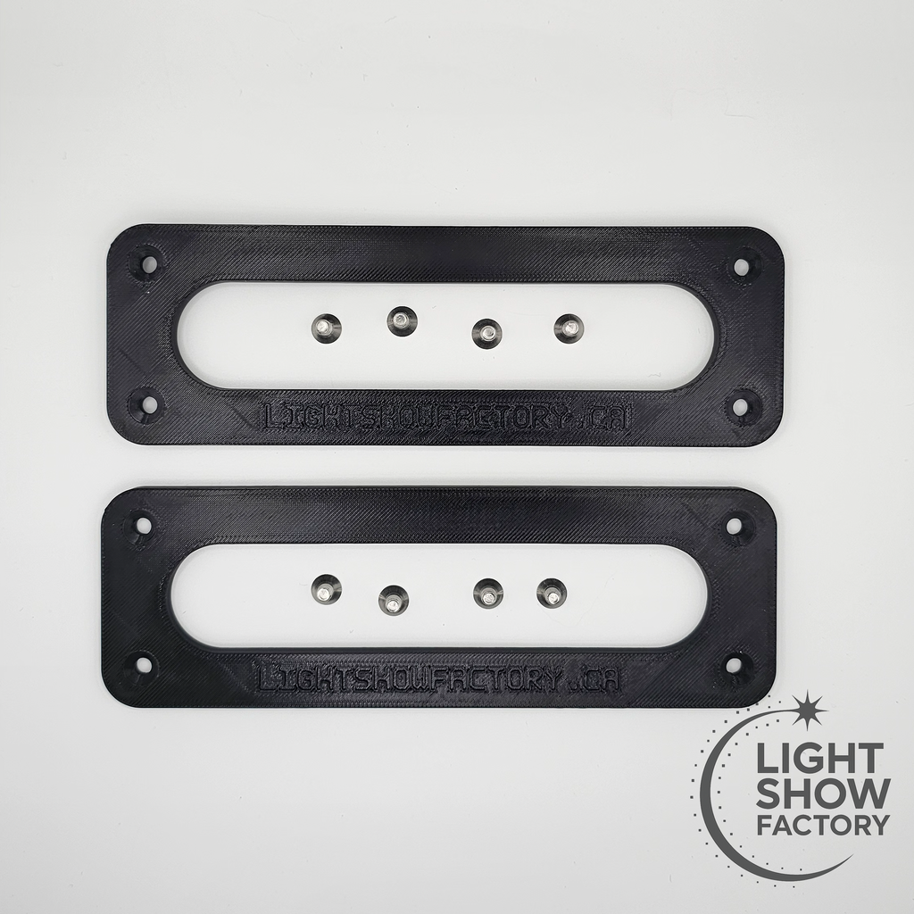 Dual-Stack Mounting Brackets for Mean Well LRS-350 Power Supplies