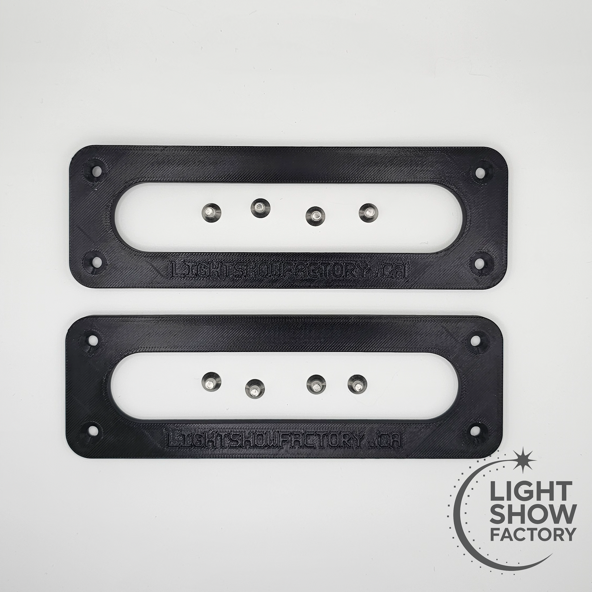 Dual-Stack Mounting Brackets for Mean Well LRS-350 Power Supplies