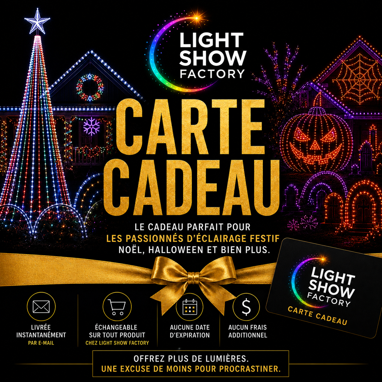 Light Show Factory Gift Card