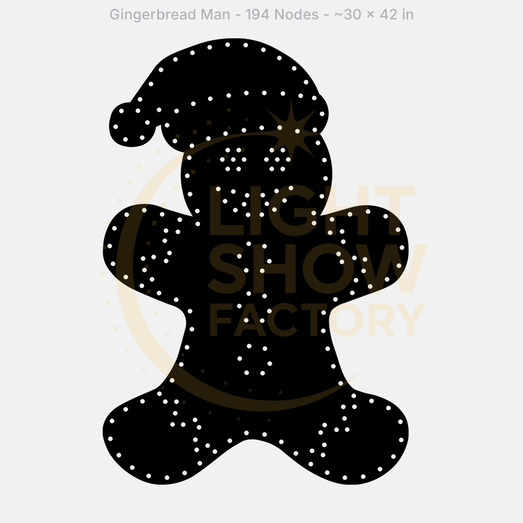 CORO - Gingerbread Man - 194 Pixels