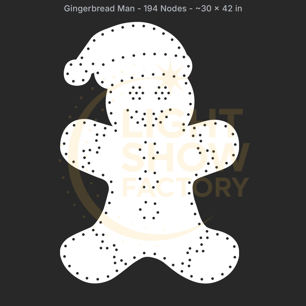 CORO - Gingerbread Man - 194 Pixels