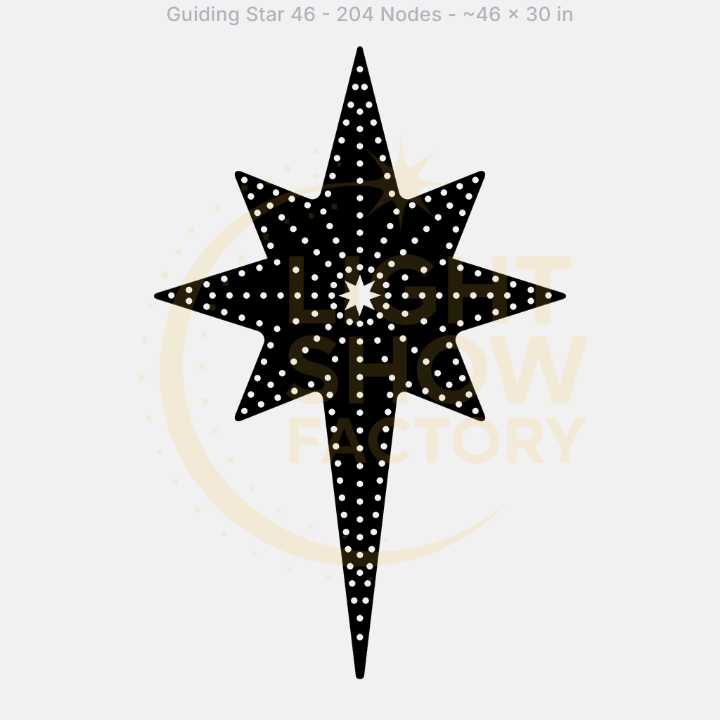 CORO - Guiding Star 46 - 204 Pixels