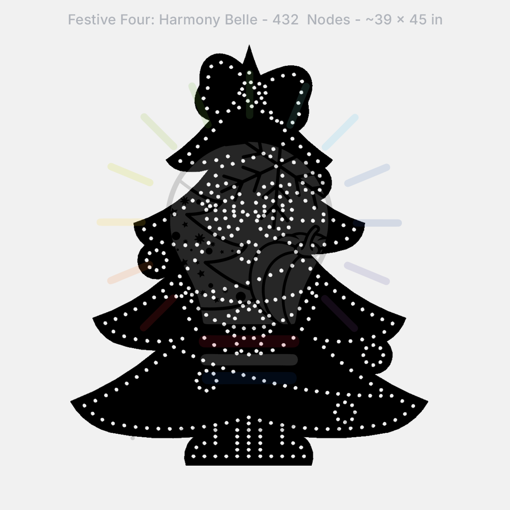 CORO - ProPixeler - Festive Four: Harmony Belle - 432 Pixels