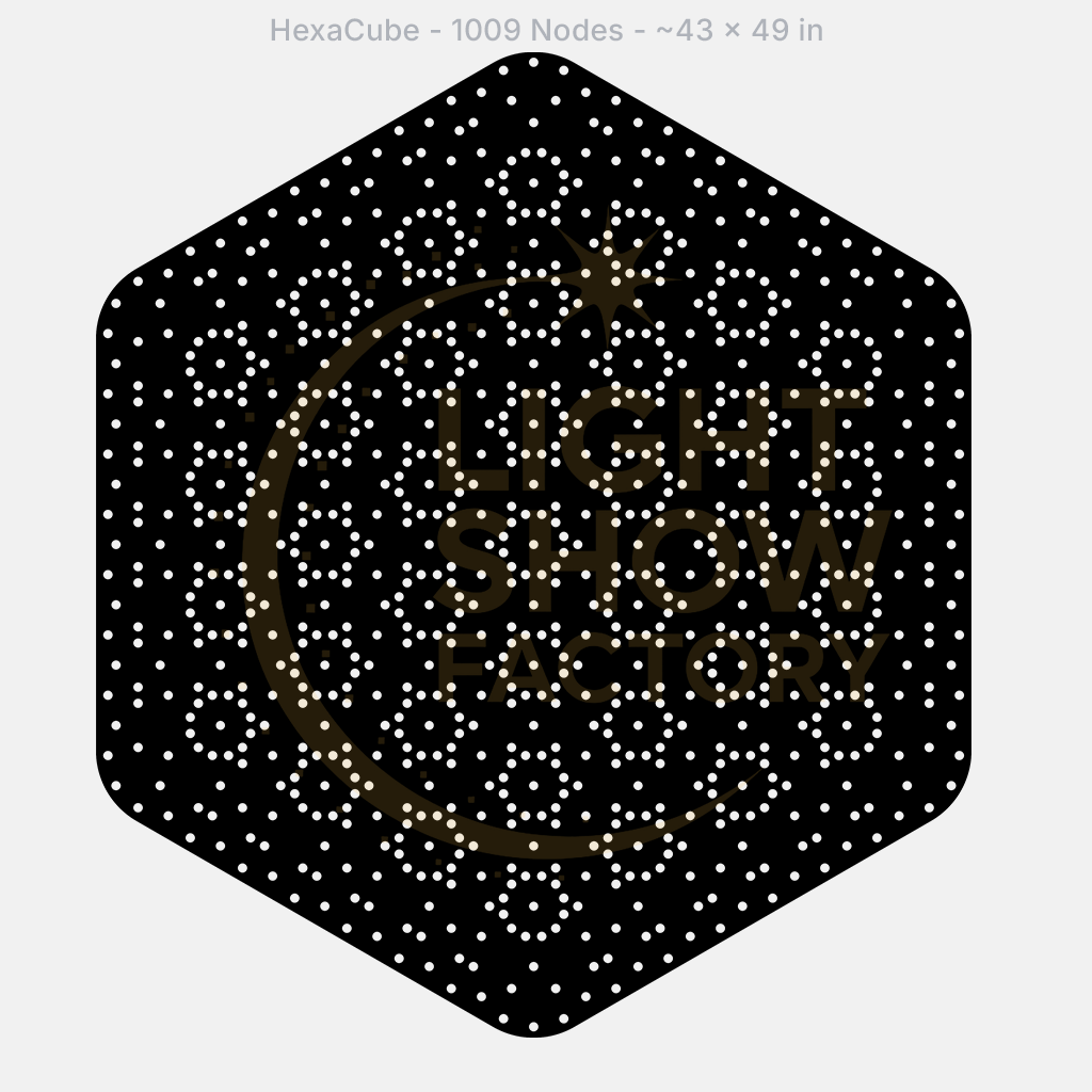 CORO –  HexaCube – 1009 Pixels