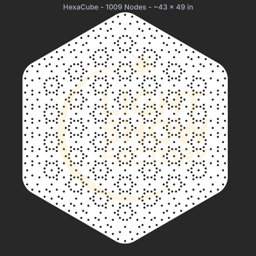 CORO –  HexaCube – 1009 Pixels