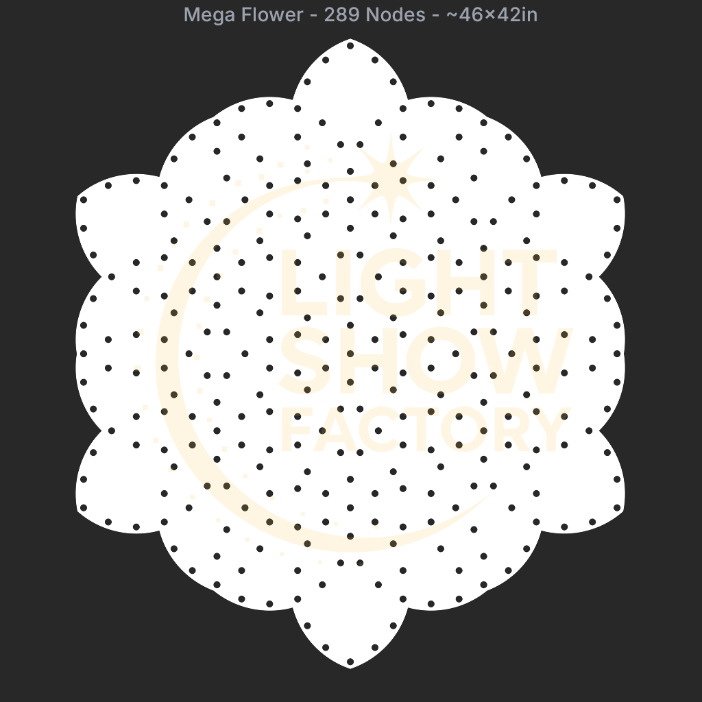 CORO - Mega Flower - 289 Pixels