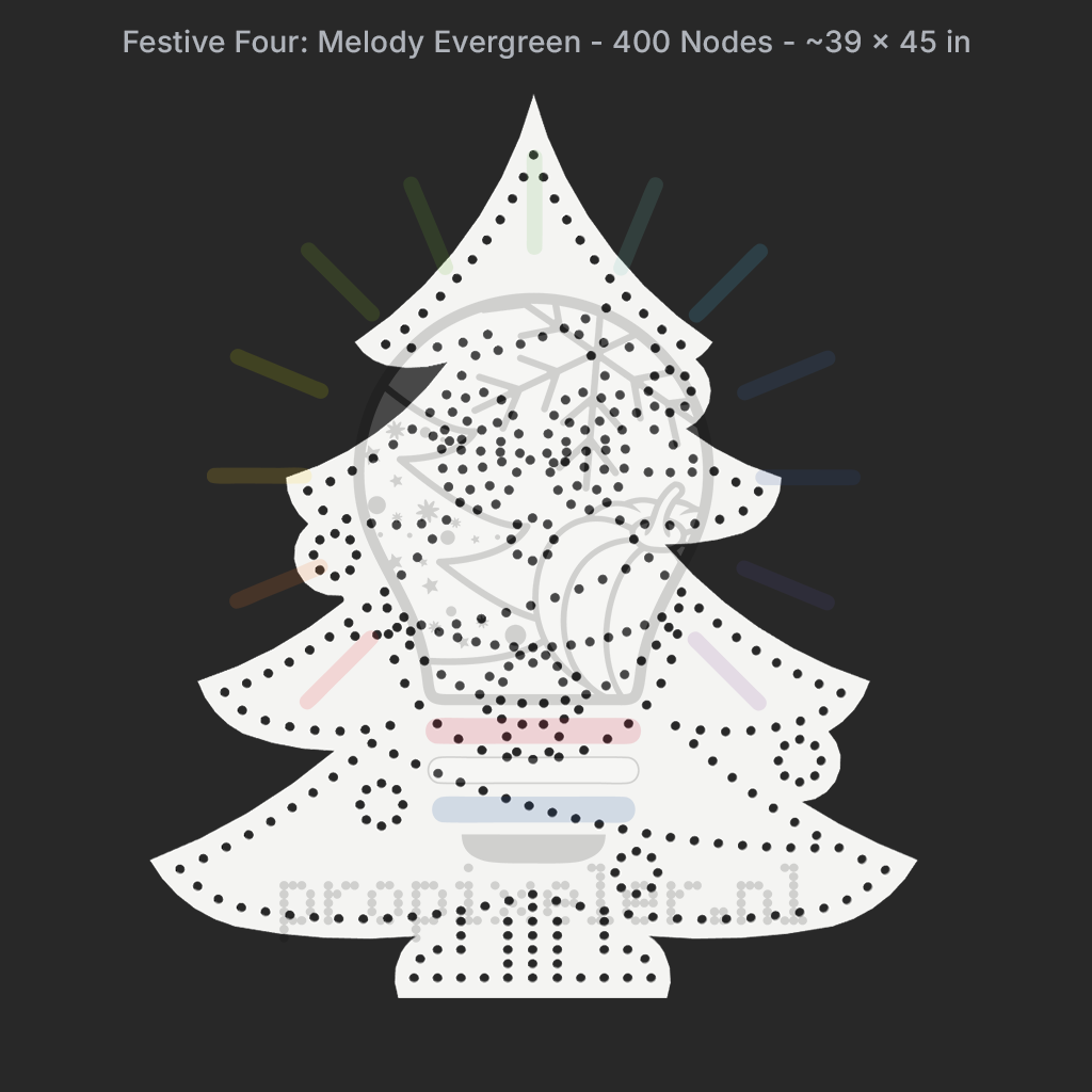 CORO - ProPixeler - Festive Four: Melody Evergreen - 400 Pixels