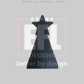 CORO - EFL Designs –  Mini NSR Tree – 100 Pixels