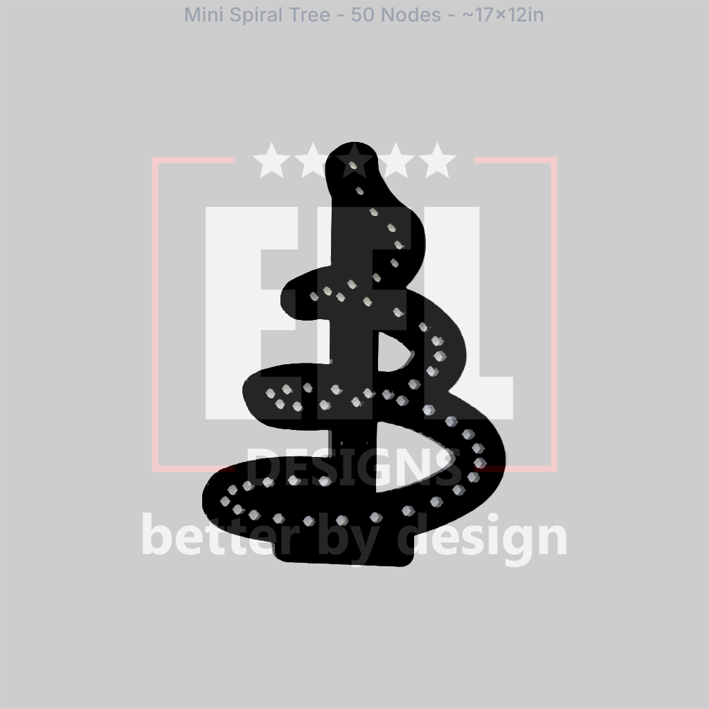 CORO - EFL Designs - Mini Spiral Tree - 50 Pixels