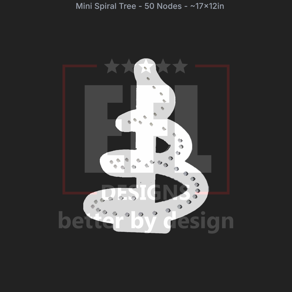 CORO - EFL Designs - Mini Spiral Tree - 50 Pixels