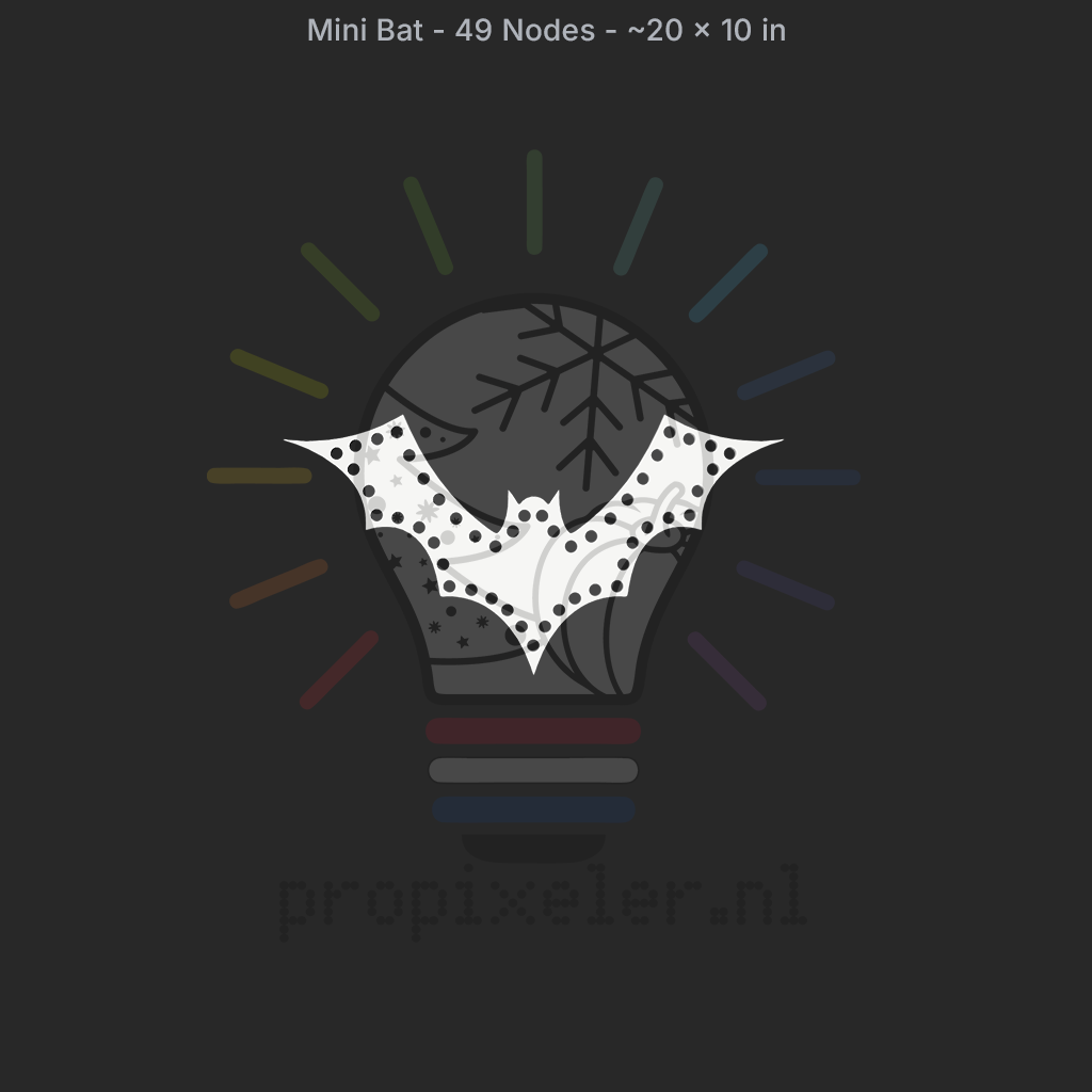 CORO - ProPixeler - Mini Bat - 49 Pixels