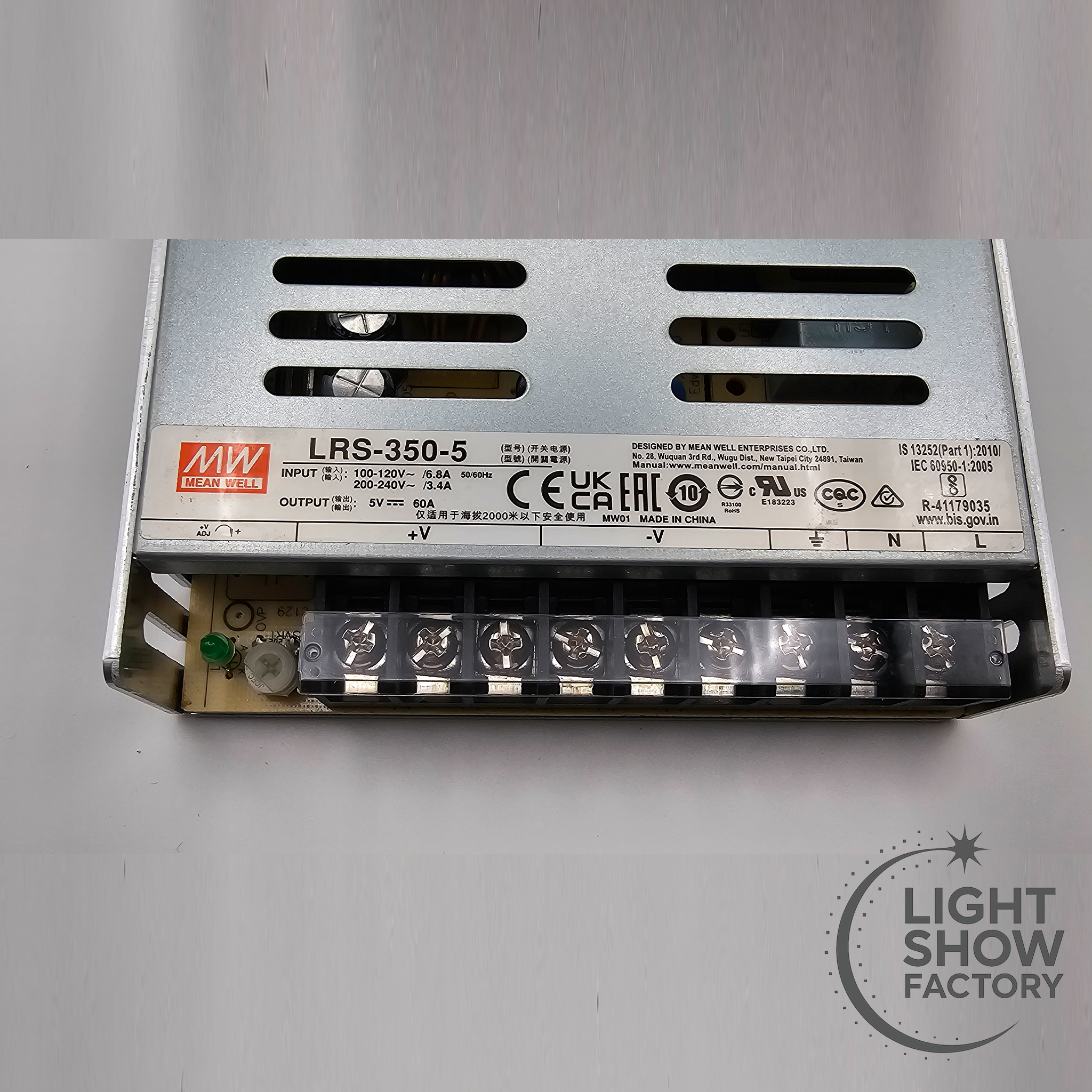 5v switching power supply for rgb pixel lights mean well connector board
