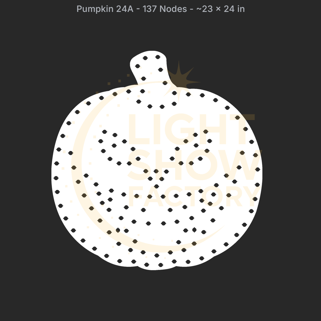 CORO - Pumpkin 24A - 137 Pixels