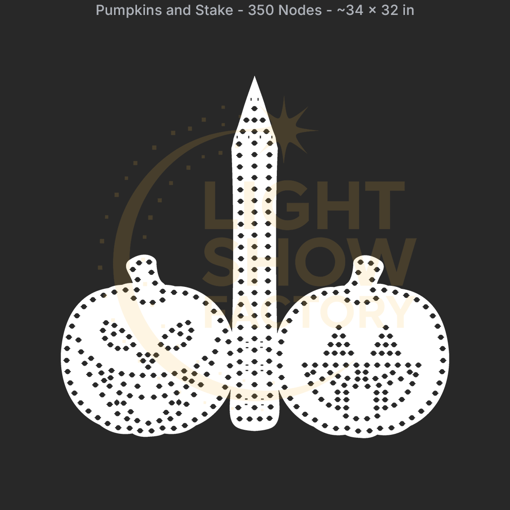 CORO - Scarecrow Display - 1450 Pixels