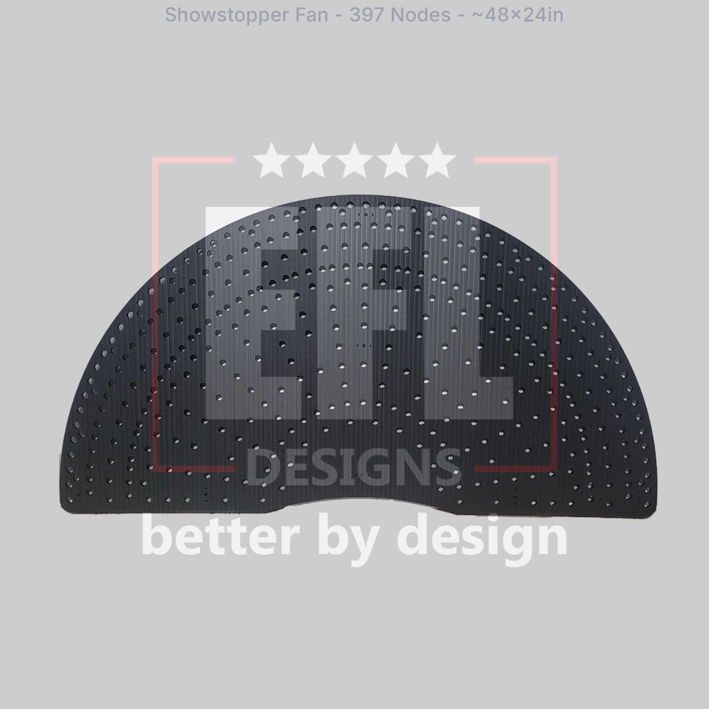 CORO - EFL Designs - Showstopper Fan - 397 Pixels