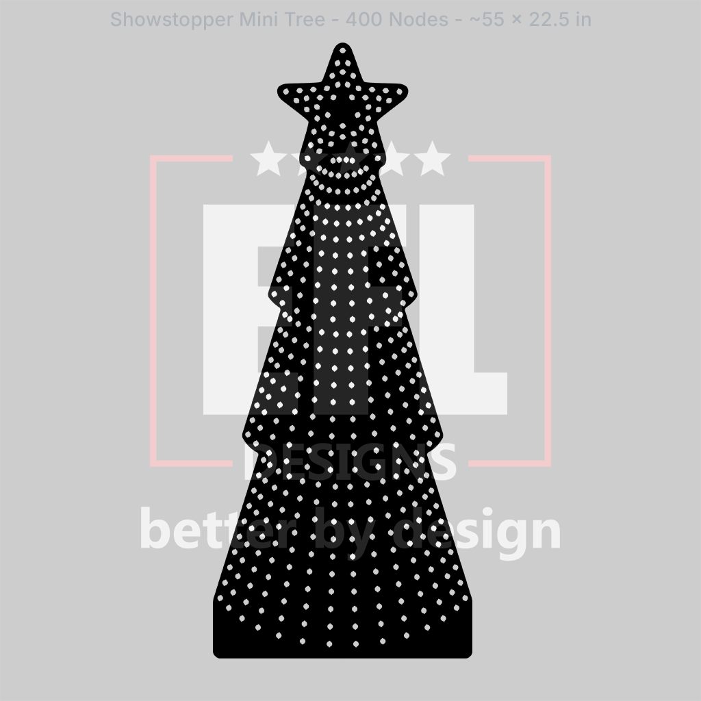 CORO - EFL Designs - Showstopper Mini Tree - 400 Pixels