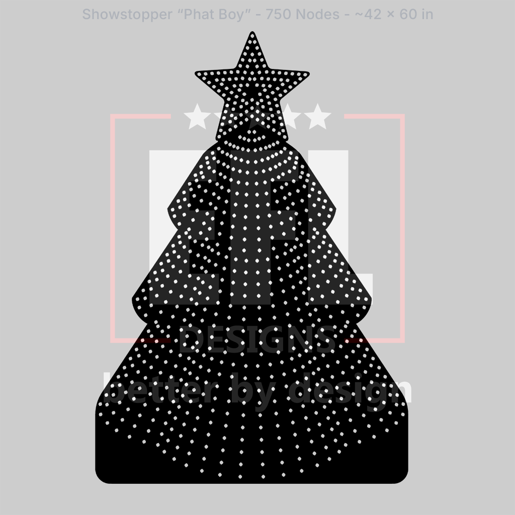 CORO - EFL Designs - Showstopper "Phat Boy" Mini Tree - 750 Pixels