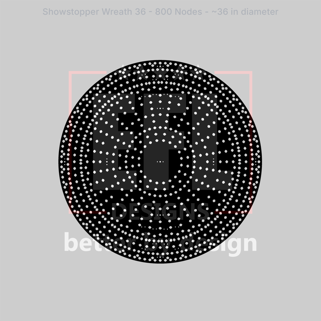 CORO - EFL Designs - Showstopper Wreath 36 - 800 Pixels