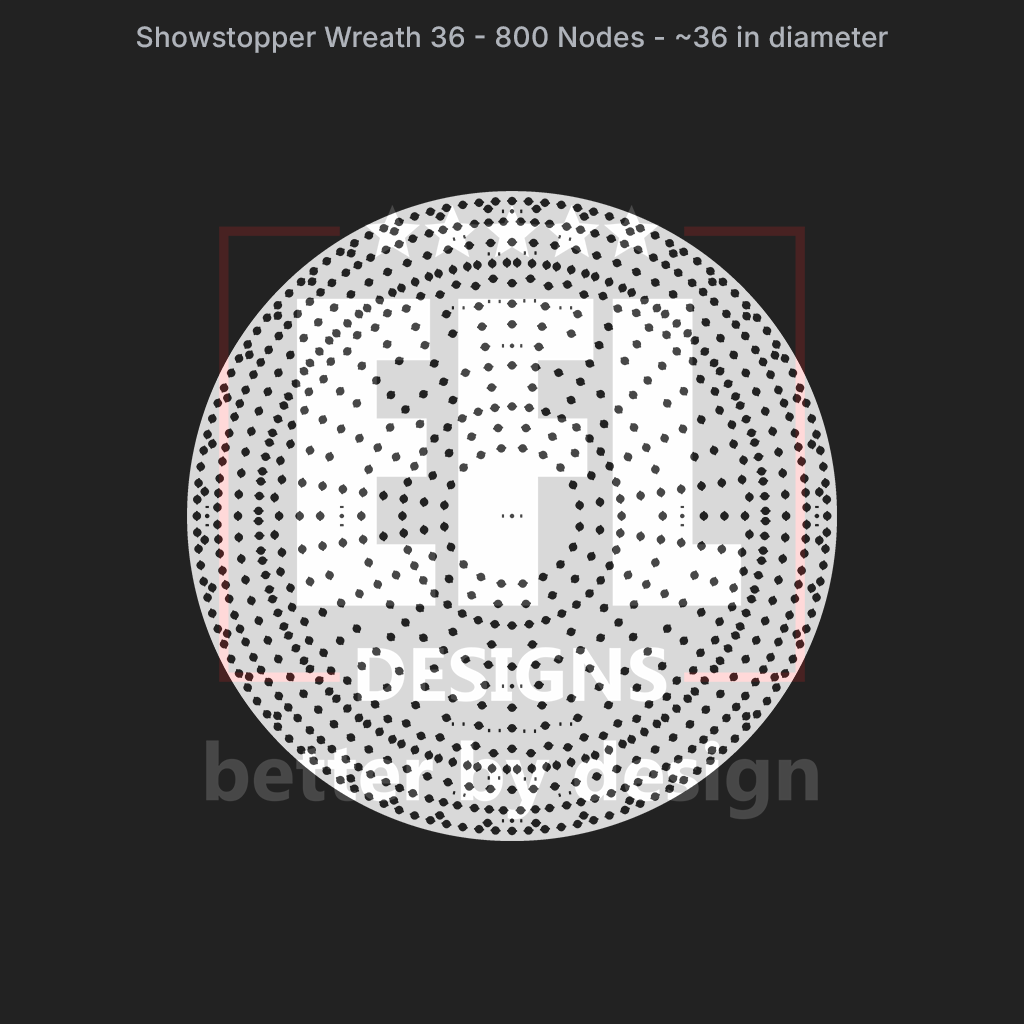 CORO - EFL Designs - Showstopper Wreath 36 - 800 Pixels
