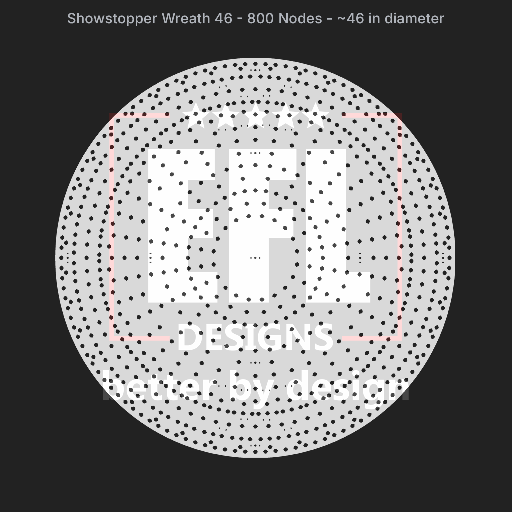 CORO - EFL Designs - Showstopper Wreath 46 - 800 Pixels